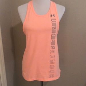 Under armor racer back tee